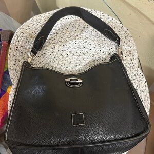 Dooney & Bourke Black Leather Shoulder Bag